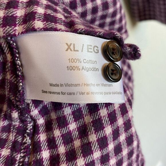 Purple flannel  - Picture 5 of 5